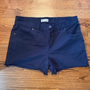 Carve Designs Navy High Waist Women's Shorts